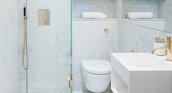 Cómo aprovechar al máximo un baño pequeño - OAK 2000