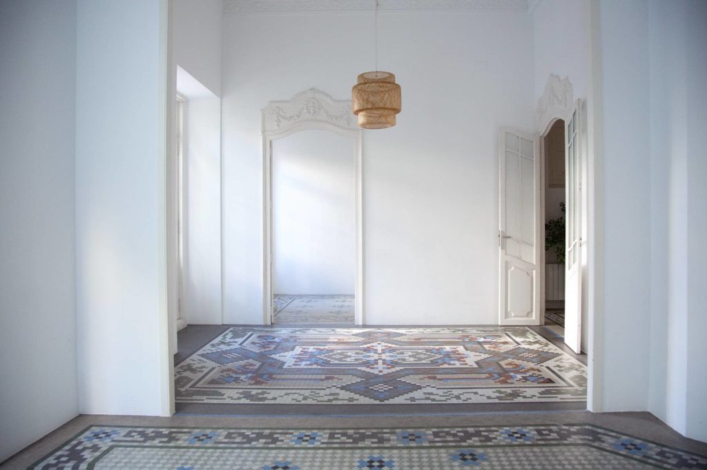 El mosaico Nolla es una de las señas de identidad del modernismo.