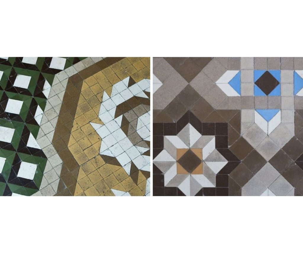 El mosaico Nolla es una de las señas de identidad del modernismo.