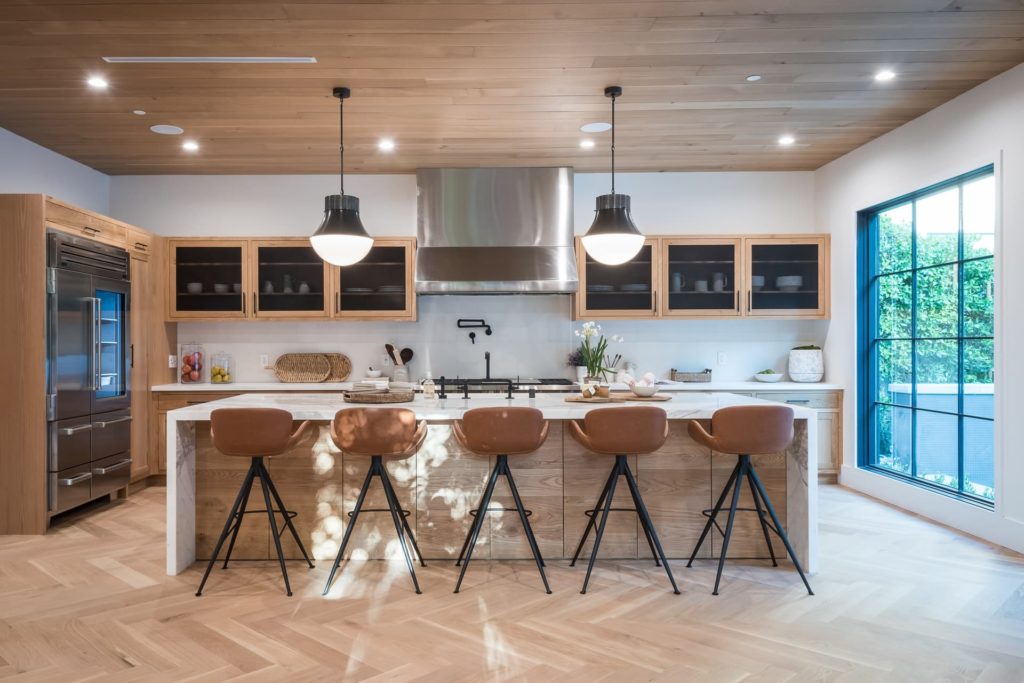 Cocinas de madera, la tendencia perfecta