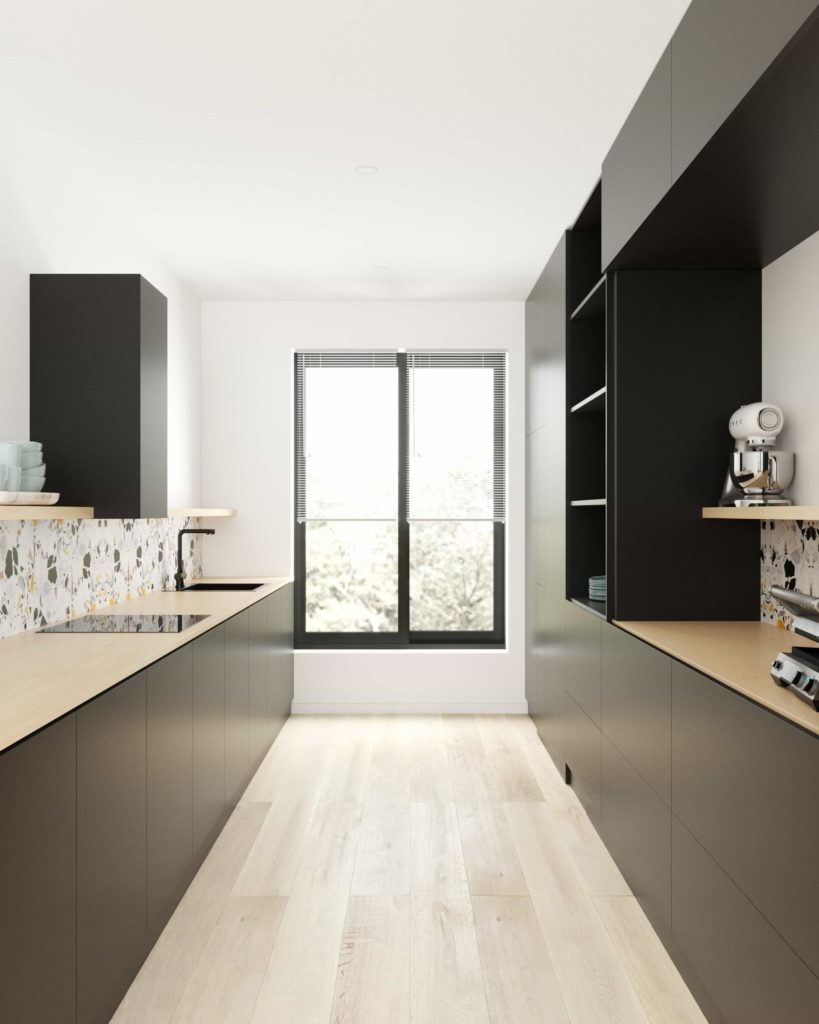 Cocinas en U: la clave para aprovechar una cocina pequeña