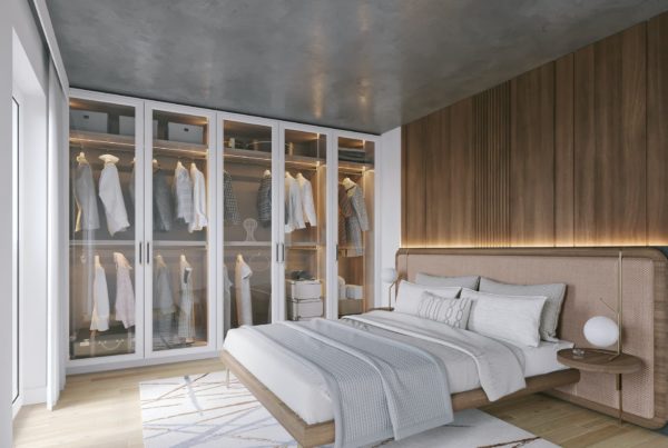 ¿Cómo crear un dormitorio con vestidor?